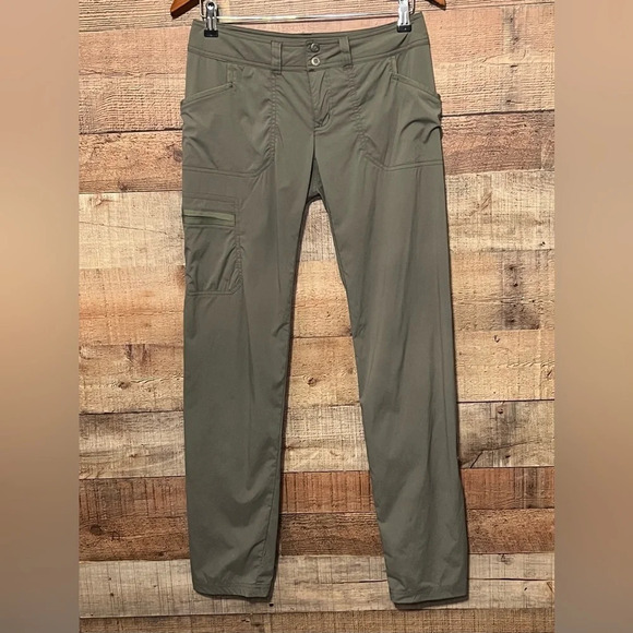 🌻 EXOFFICIO Nomad Roll Up Pant Women's size 2 Hiking Outdoor Activewear Camping - Picture 1 of 11